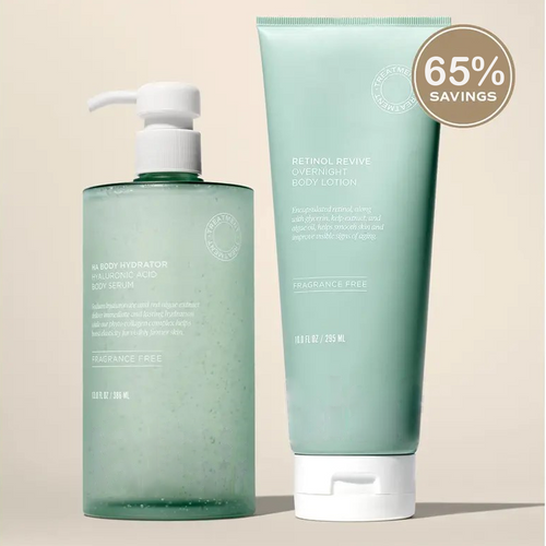 🌊Tazoura Revive + Hydrate Bundle - HA Body Hydrator with Hyaluronic Acid & Overnight Retinol