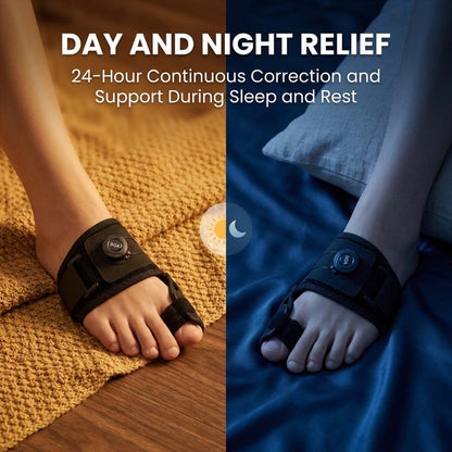 🦶 Support Better Toe Alignment  Adjustable bunion support for daily foot comfort.