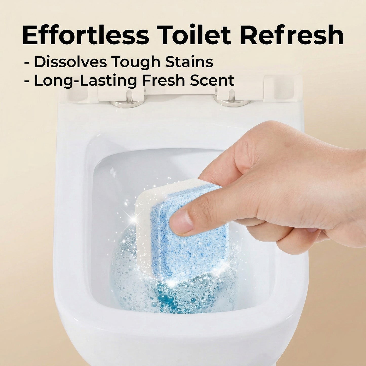 Magic Toilet Cleaning Fizzing Tablets – Effortless Clean for a Sparkling Toilet!