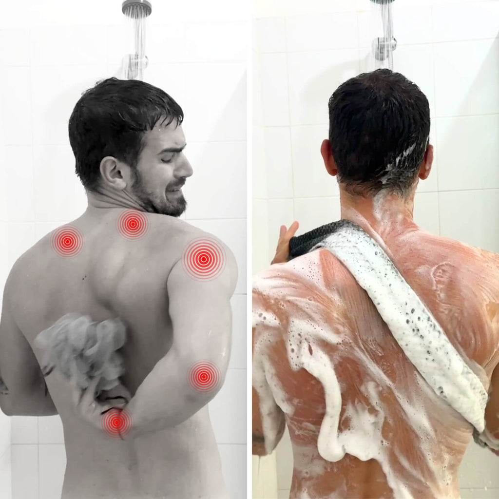 （📢60% off!! ⏰ ）Blissal Exfoliating Antibacterial Shower Towel