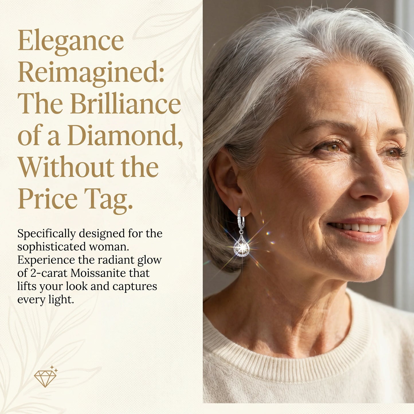 🔥 LAST DAY 90% OFF:1-Carat "Dancing" Moissanite Earrings – The Pure S925 Comfort & Sparkle You Deserve💎