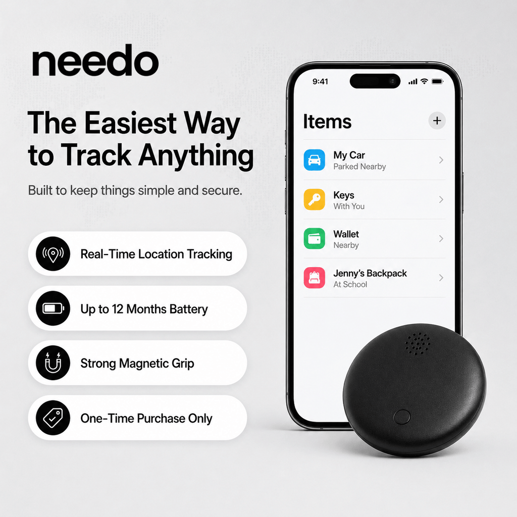 🔥Final 3 Hours: 60% OFF 2026 Trendy  Needo 2.0 GPS Tracker