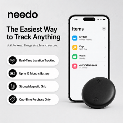 🔥Final 3 Hours: 60% OFF 2026 Trendy  Needo 2.0 GPS Tracker