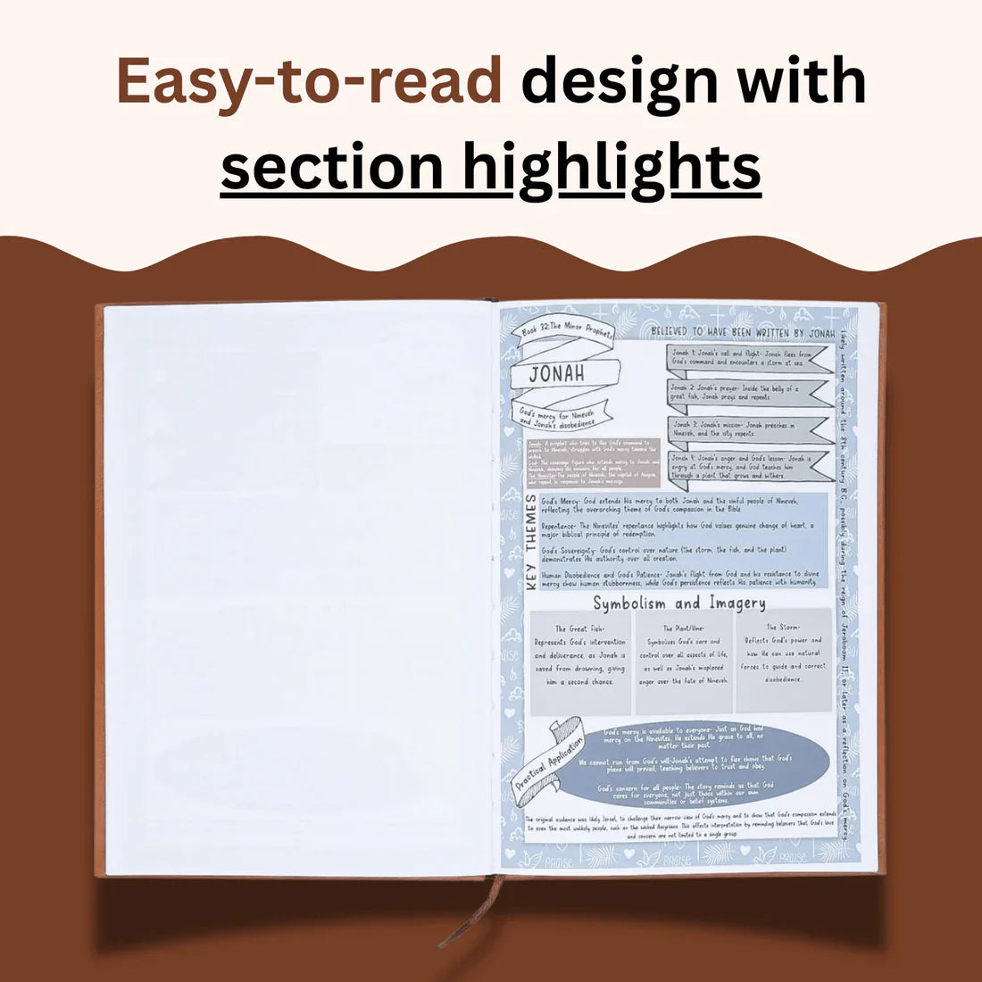 ✝️📖66-Page Bible Study Guide & Daily Devotional Journal