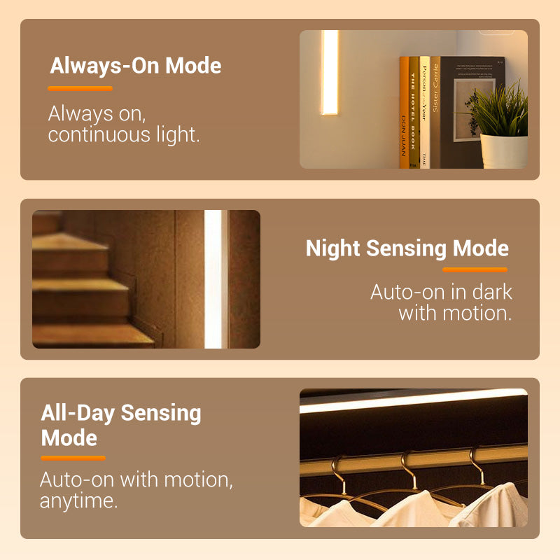 🎁Last Day Special Offer-50% OFF💡Punch-free Smart Sensor Magnetic Rechargeable LED Lights