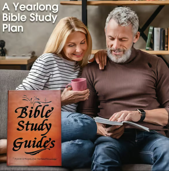 ✝️📖66-Page Bible Study Guide & Daily Devotional Journal