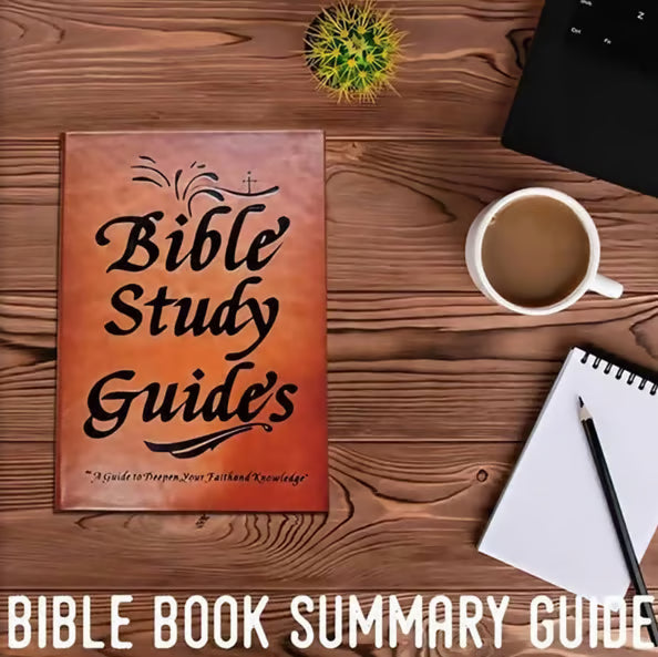 ✝️📖66-Page Bible Study Guide & Daily Devotional Journal