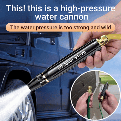 🔥High Pressure Water Nozzle👍Multi-Purpose for Car, Garden & Household Cleaning💦