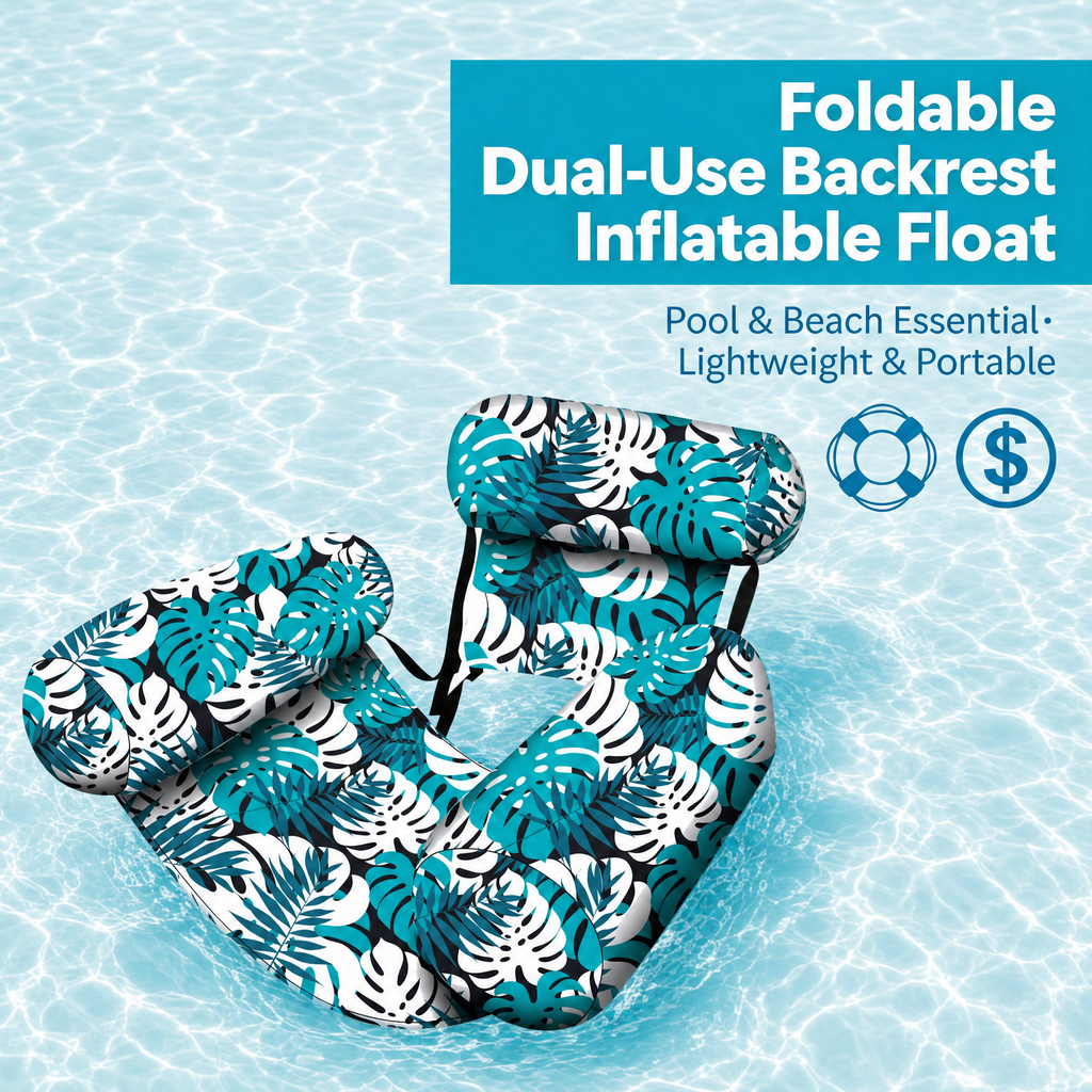 【 🔥Hot Sale 50% OFF】💺🌴 Inflatable Floating Chair – Your Ultimate Summer Essential 🌊
