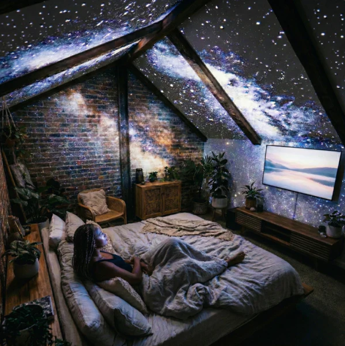 🌌 Galaxy Projector Night Light ✨ – Immersive Starry Sky Experience