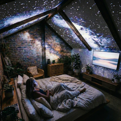 🌌 Galaxy Projector Night Light ✨ – Immersive Starry Sky Experience