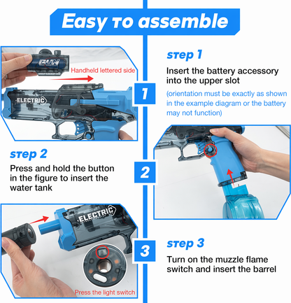 40% OFF for Kids' Day-HydraX High-Velocity Electric Water Blaster