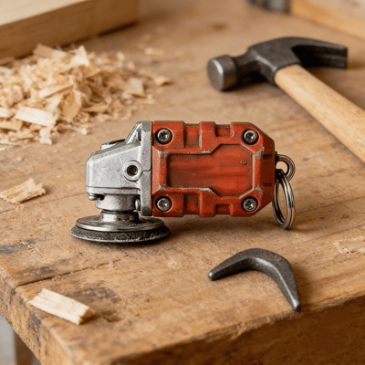 🪚 🪚 BUY 2 GET 1 FREE!🔥 Functional Power Tool Keychain Set
