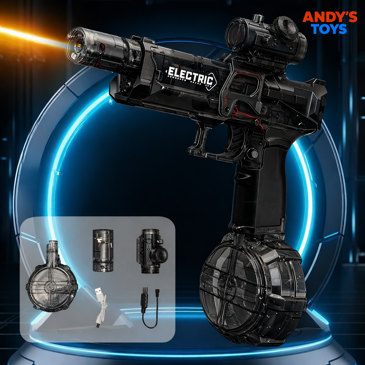 40% OFF for Kids' Day-HydraX High-Velocity Electric Water Blaster