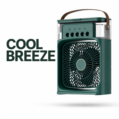 ❄️Portable Cooling Fan with Water Tank, Fragrance & Mosquito Defense