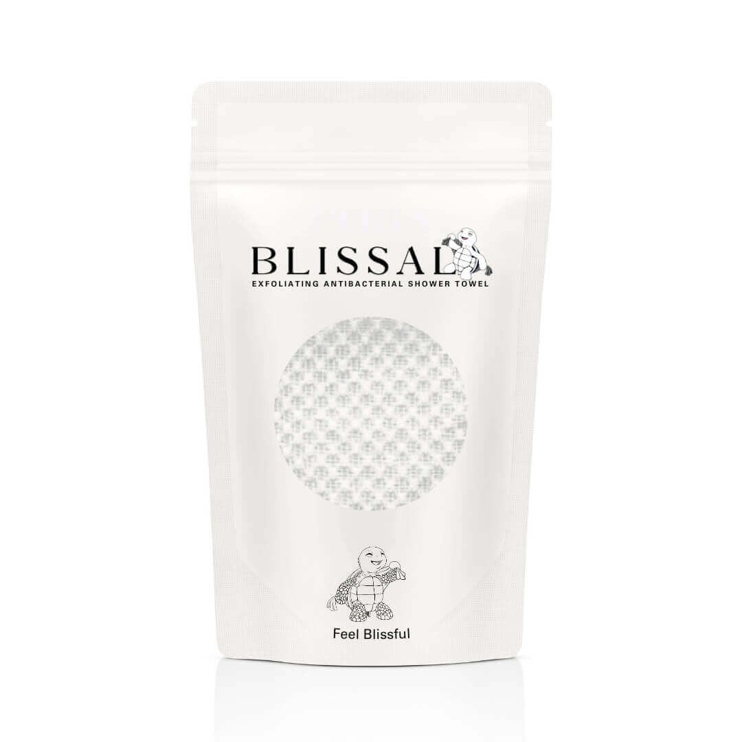 （📢60% off!! ⏰ ）Blissal Exfoliating Antibacterial Shower Towel
