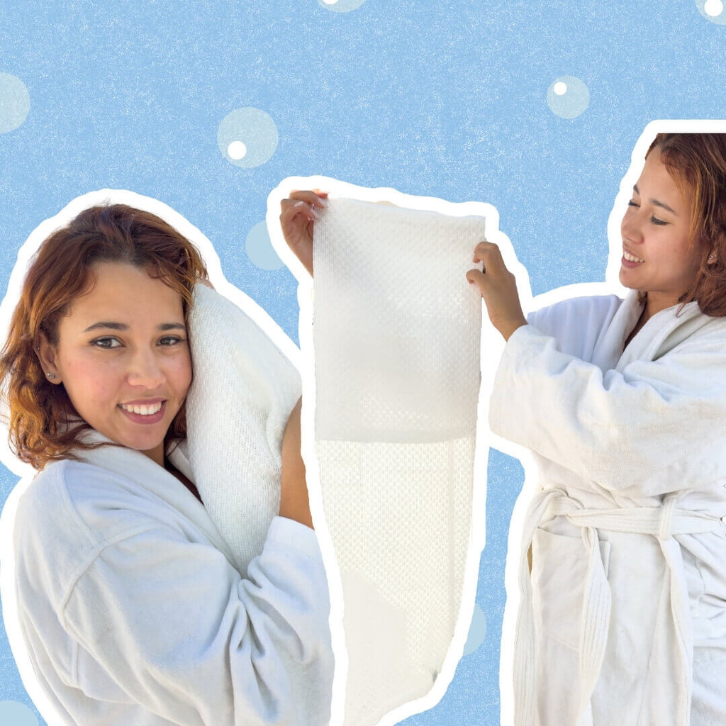 （📢60% off!! ⏰ ）Blissal Exfoliating Antibacterial Shower Towel