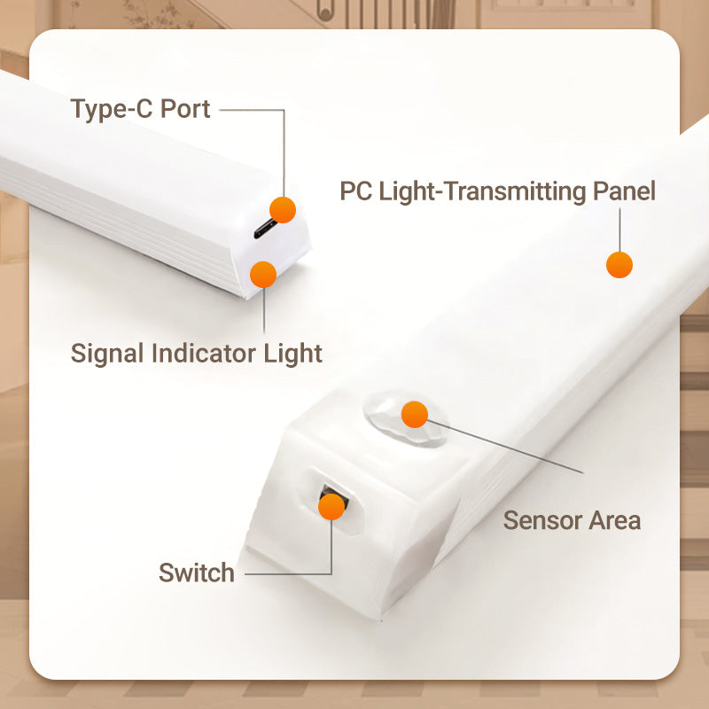 🎁Last Day Special Offer-50% OFF💡Punch-free Smart Sensor Magnetic Rechargeable LED Lights