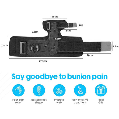🦶 Support Better Toe Alignment  Adjustable bunion support for daily foot comfort.