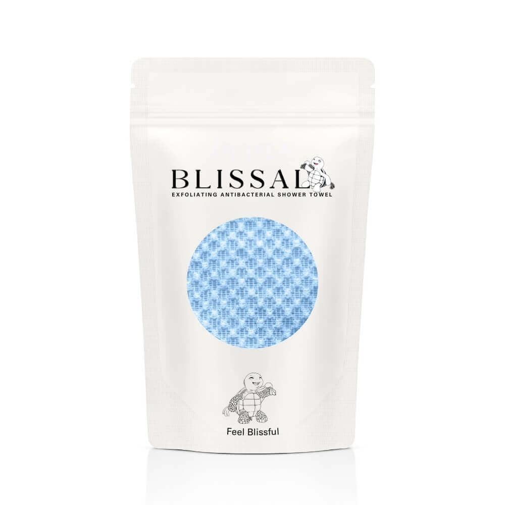 （📢60% off!! ⏰ ）Blissal Exfoliating Antibacterial Shower Towel