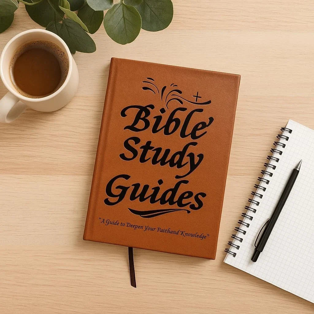 ✝️📖66-Page Bible Study Guide & Daily Devotional Journal