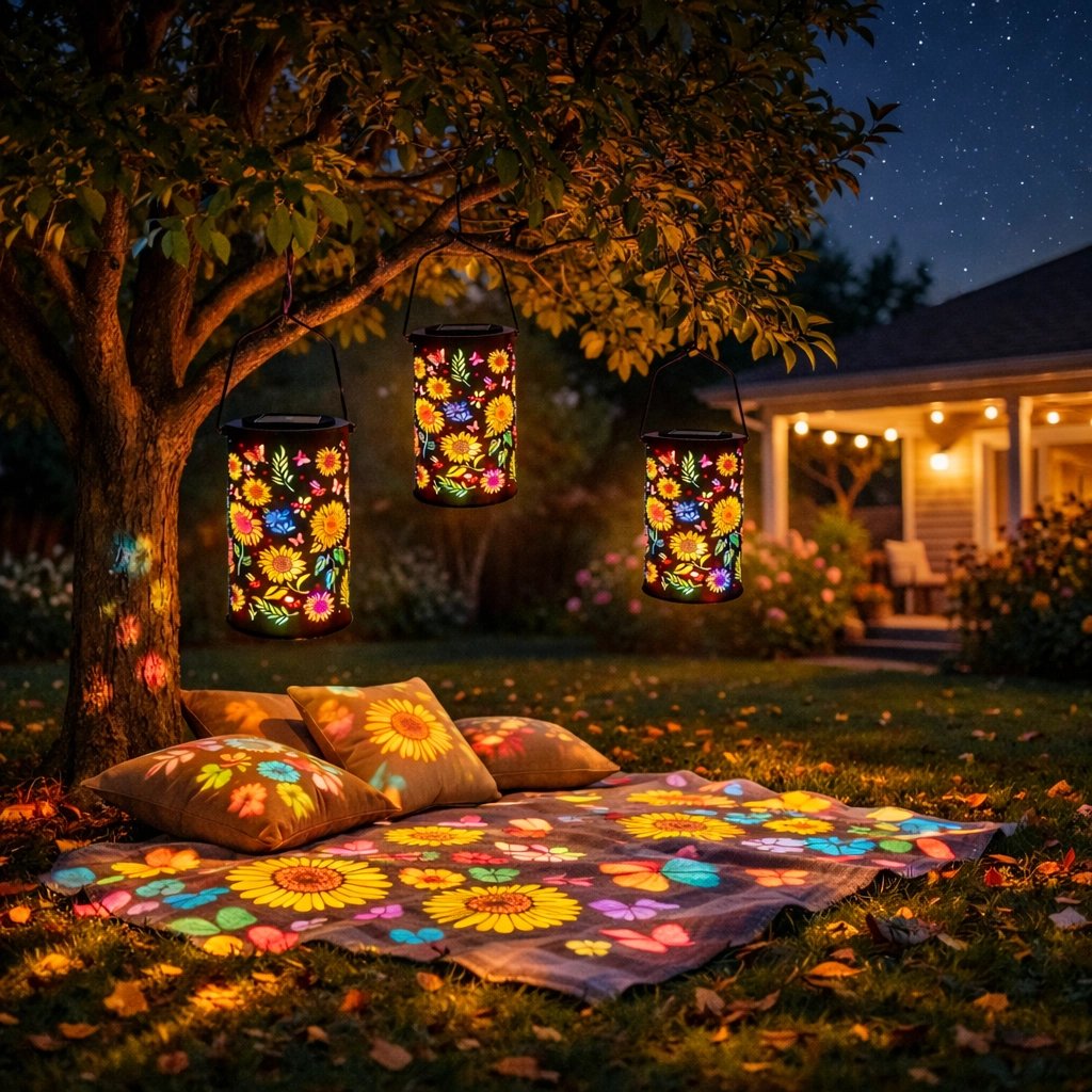 🔥HOT SALE 49% OFF- Free Shipping ✈️-🌞Colorful Sunflower Glow Solar Garden Lantern