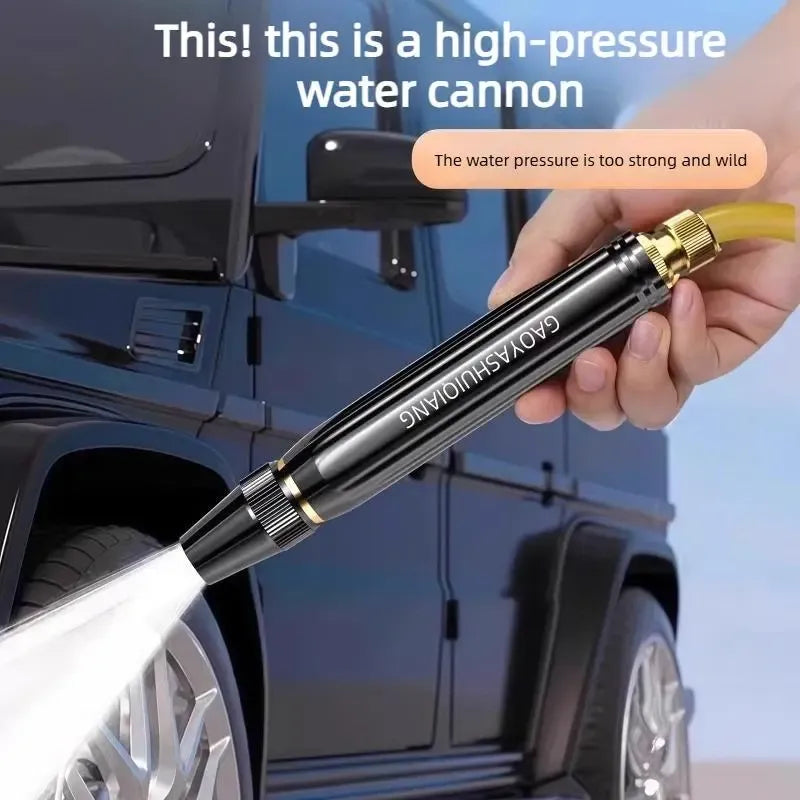 🔥High Pressure Water Nozzle👍Multi-Purpose for Car, Garden & Household Cleaning💦