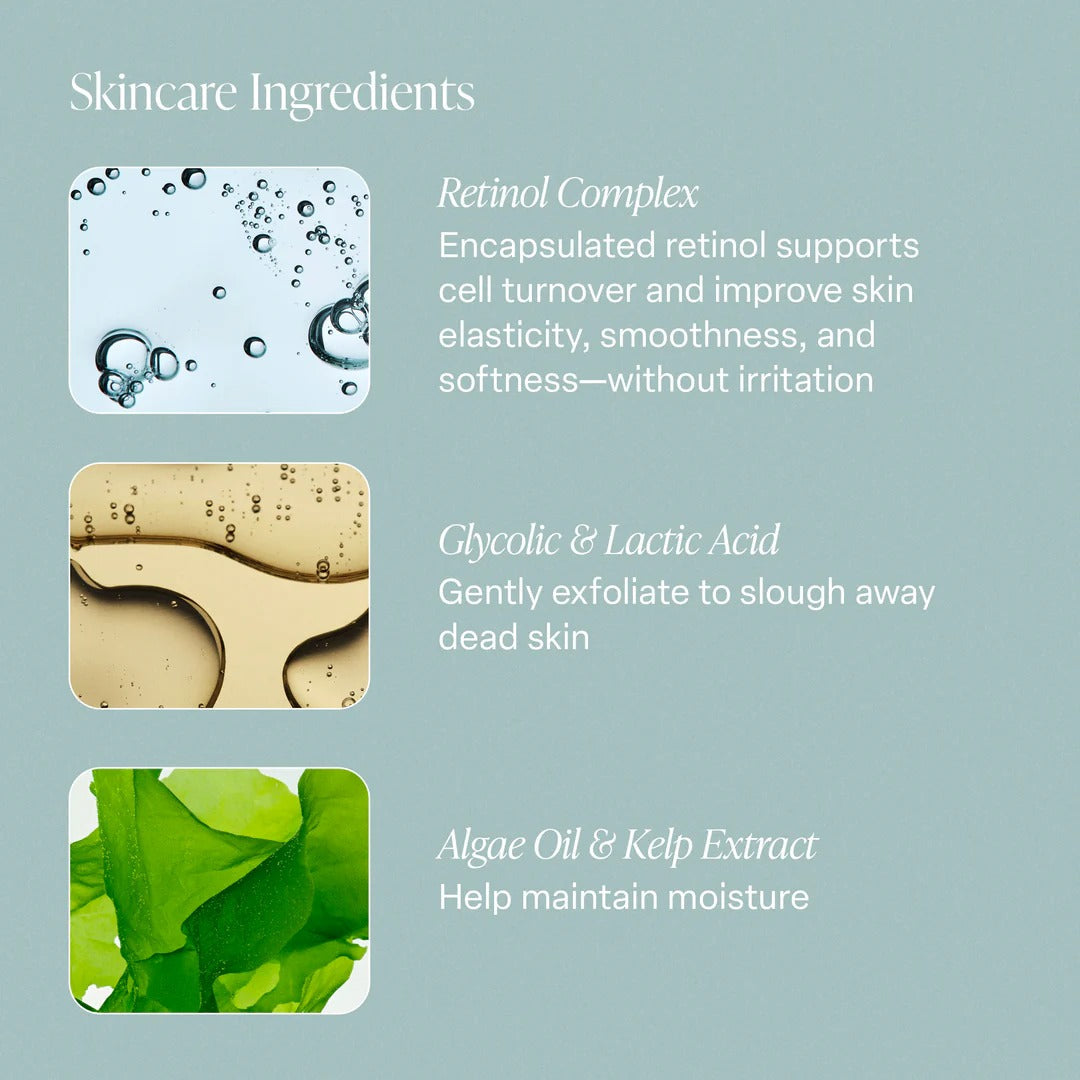 🌊Tazoura Revive + Hydrate Bundle - HA Body Hydrator with Hyaluronic Acid & Overnight Retinol
