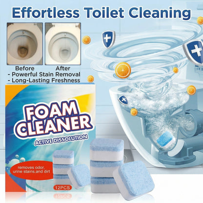 Magic Toilet Cleaning Fizzing Tablets – Effortless Clean for a Sparkling Toilet!
