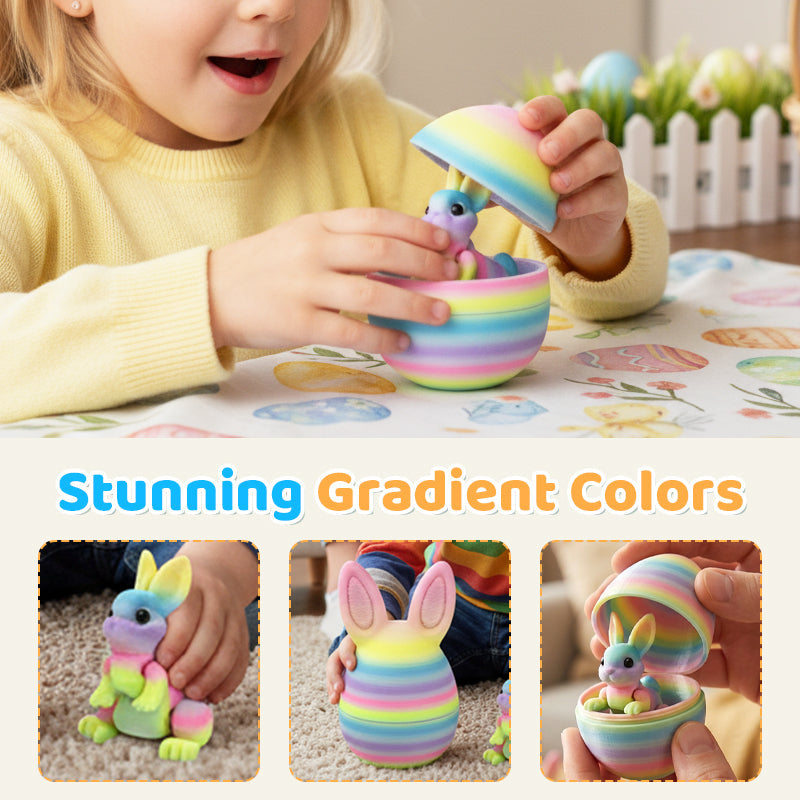 💐60% OFF ! Easter Decorative Egg – Articulated Bunny for Collectors 🎁🌷【Holiday Special】