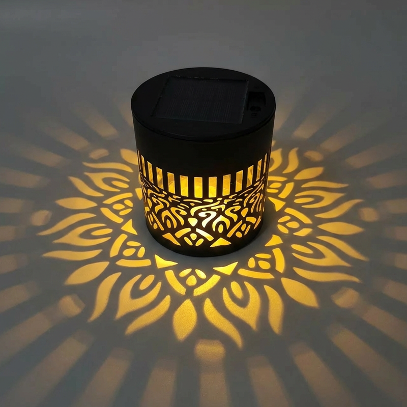 （📢60% off!! ⏰ ）Solar Powered Mandala Projector Light - Waterproof Outdoor Garden Decor