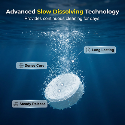 🏊‍♂️Pool Cleaning Tablets for Crystal Clear Water