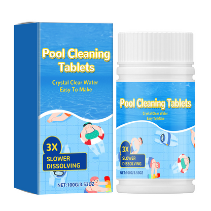 🏊‍♂️Pool Cleaning Tablets for Crystal Clear Water