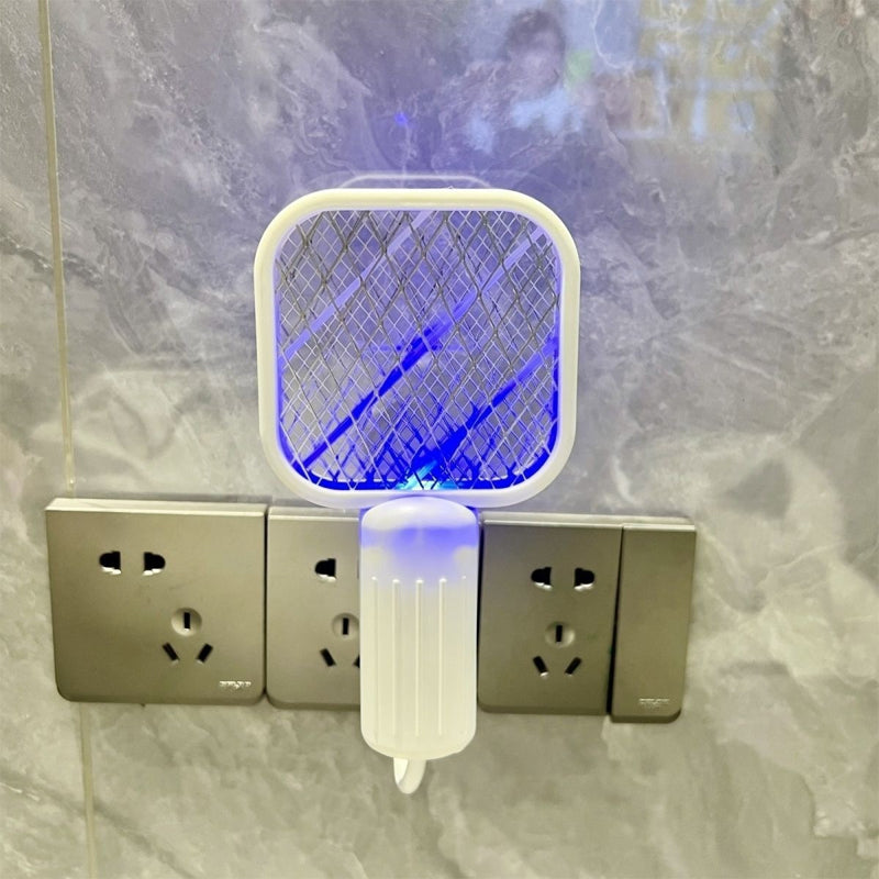 🦟🔋 USB Rechargeable Electric Mosquito Swatter ⚡