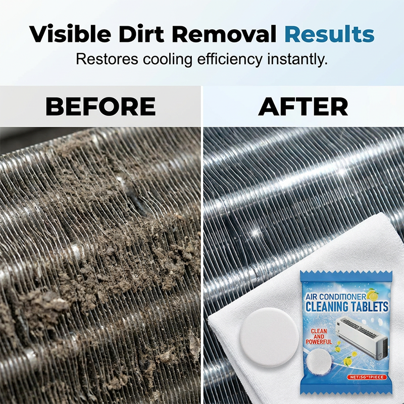 ❄️ Dirty AC? Try This Foaming Tablet 💨– Powerful Deep Cleaning