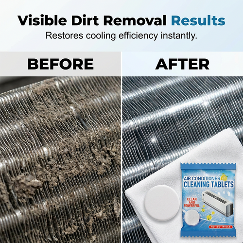 ❄️ Dirty AC? Try This Foaming Tablet 💨– Powerful Deep Cleaning