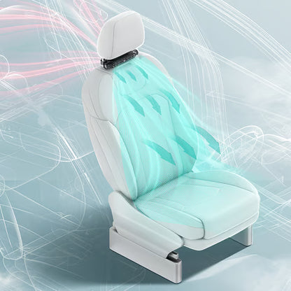 Stay Cool on Every Drive: Adjustable Car Seat Fan for a Comfortable Ride