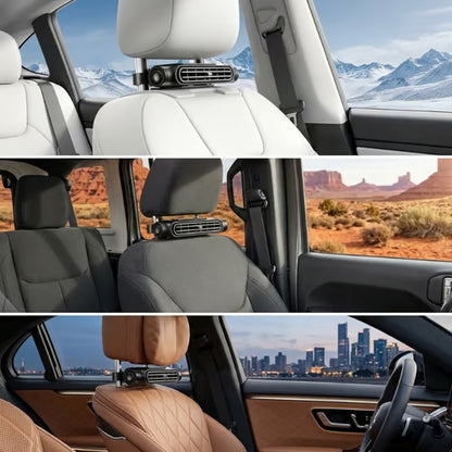 Stay Cool on Every Drive: Adjustable Car Seat Fan for a Comfortable Ride
