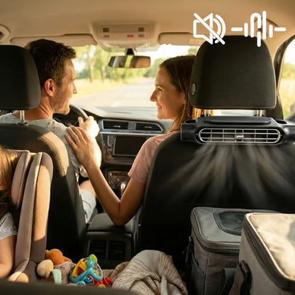 Stay Cool on Every Drive: Adjustable Car Seat Fan for a Comfortable Ride